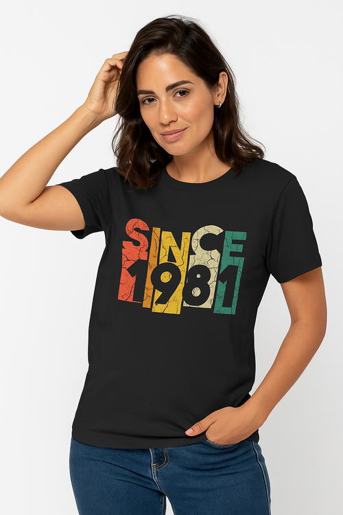 "Since-1981"- Oversized Standard T-Shirt